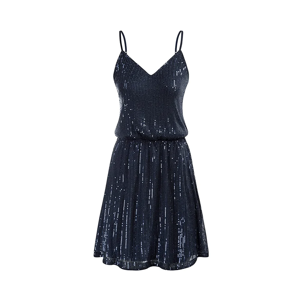 dark blue dress for women A Line V Neck Strapless Blue Satin Long Prom Dresses, Blue Satin Long Formal Dresses, US 12 / Blue as Pics / No Rush main image 1